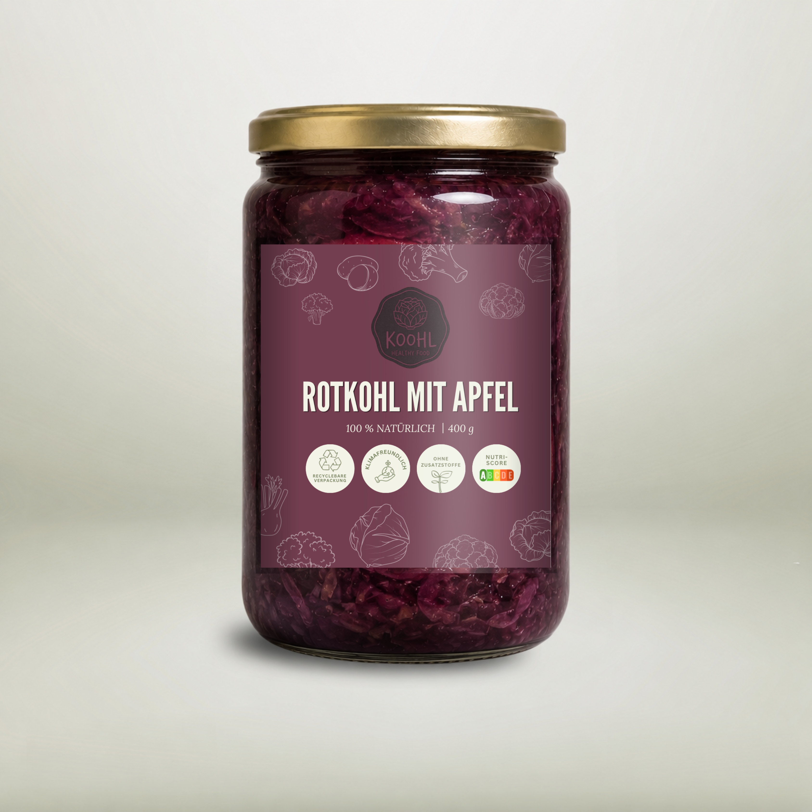 Rotkohl mit Apfel & Zimtsternanis