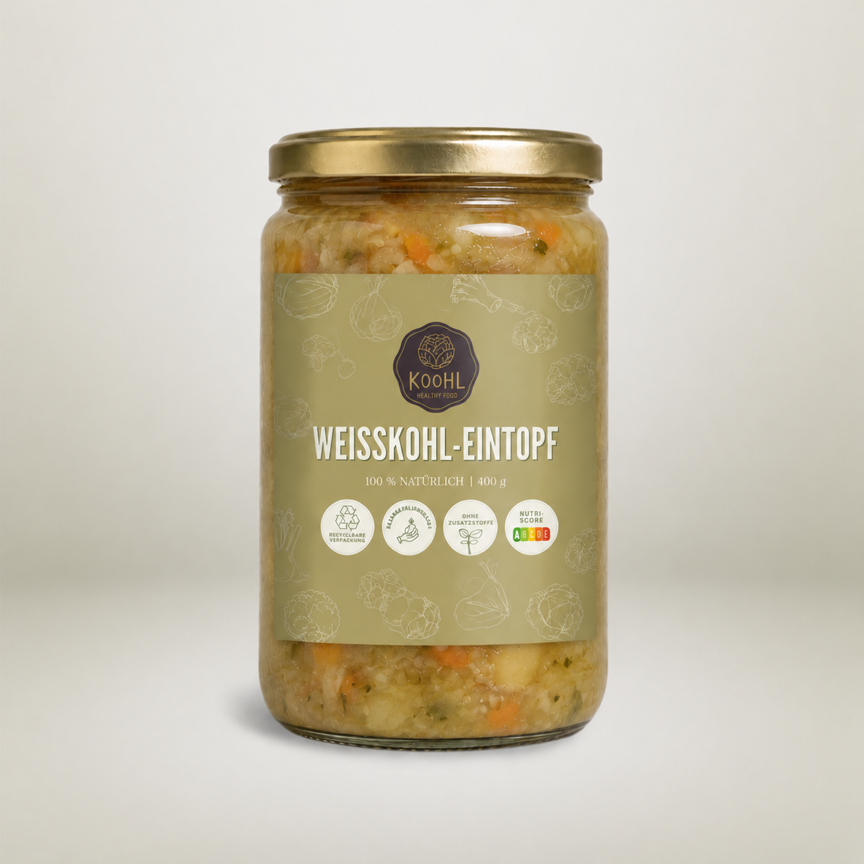 Weißkohl-Eintopf mit Kartoffeln & Lorbeer