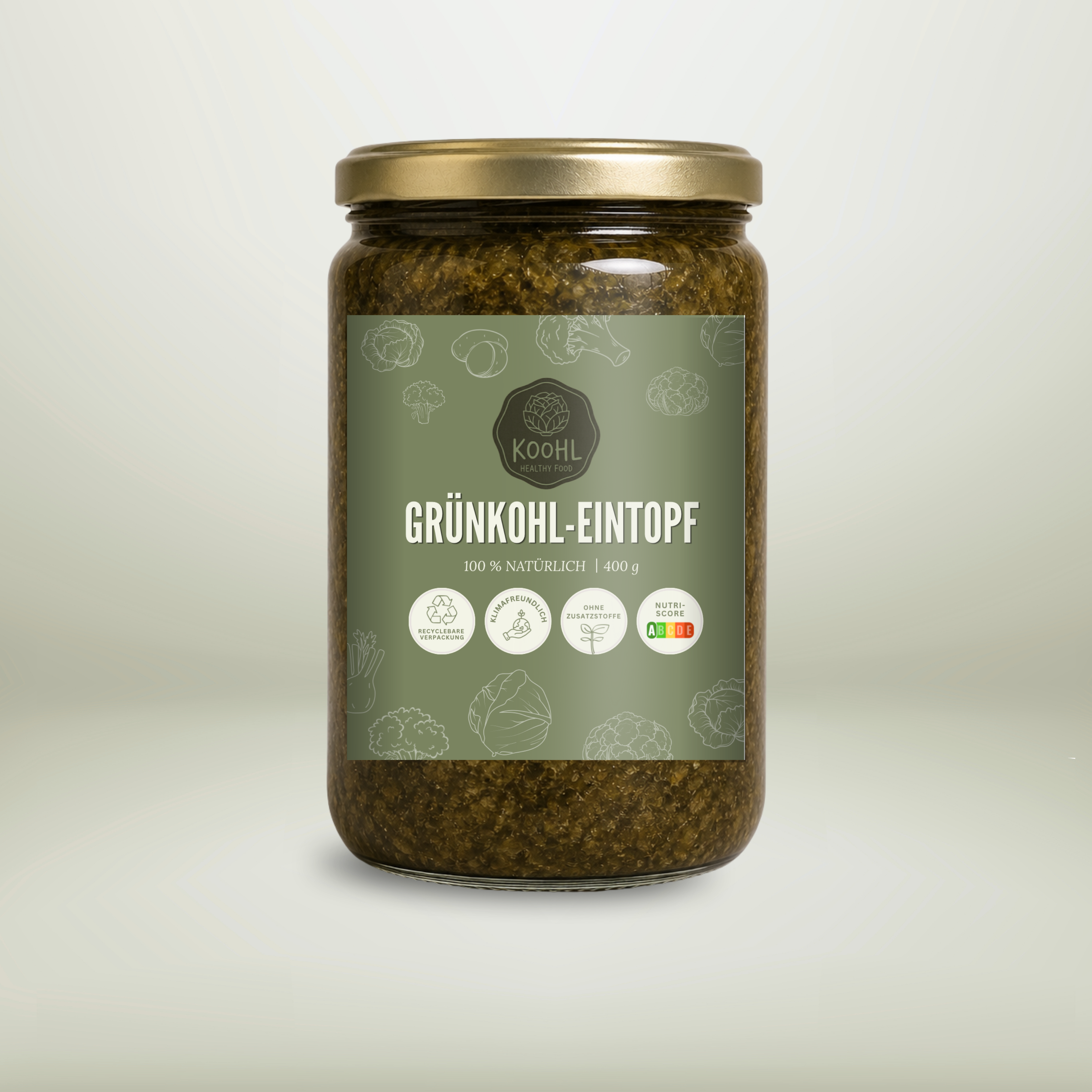 Veganer Grünkohl-Eintopf im Glas von Koohl – regional und nachhaltig